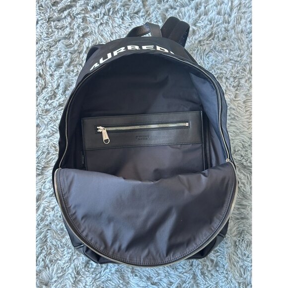 Burberry Horseferry Print Nylon Backpack With Leather Accents main image 5